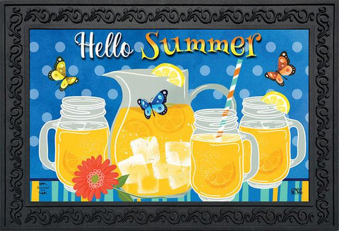 Hello Summer Lemonade Mat - 18 x 30 in
