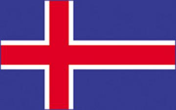 Iceland Flag.