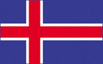 Iceland Flag.