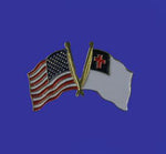 Lapel Pin - Christian Flag