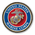 Magnet - USMC - Marine Corp - 2.5 in circle