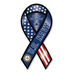 Magnet - USN - Navy - Ribbon (RWB)