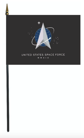Space Force Stick Flag - 4 x 6 in