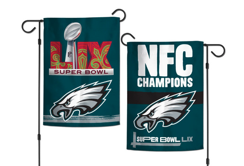 NFC Championship Eagles - 12 x 18 in - double-sided