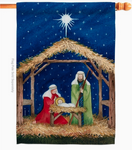 Nativity of Jesus Flag - double-sided - 28 x 40 in