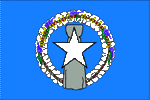 Northern Marianas - Nylon with Grommets - 3 x 5 ft