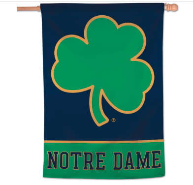 Notre Dame - 28 x 40 in Banner Flag - Fighting Irish