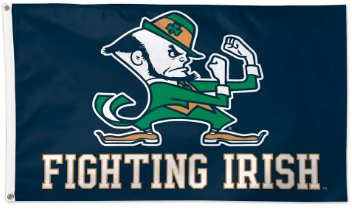Notre Dame - 3 x 5 ft Flag - Fighting Irish w/grommets