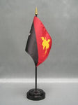 Papua New Guinea Stick Flag - 4 x 6 in