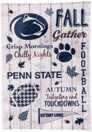 Penn State Fall Flag - double-sided - 12.5 x 18 in