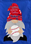 Phillies Gnome Flag  - 12 x 18 in