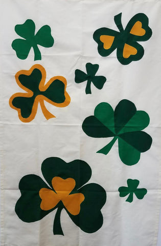 Random Shamrocks Flag