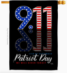 September 11th Patriot Day Flag - double-sided - 28 x 40 in