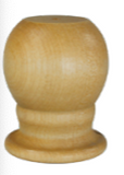 Wood Ball Top for 1 inch residential pole