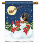 Santa Trackers BreezeArt® Flag - 28 x 40 in