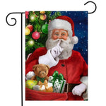 Santa's Delivery Flag - 12.5 x 18 in