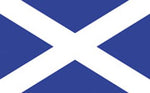 Scotland with Cross Flag