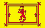 Scotland with Lion Flag - Nylon with Grommets - 4 x 6 ft