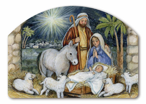 Silent Night YardDesign® - 14 x 10 in
