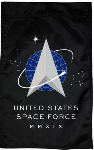 Space Force Garden Flag - Nylon - 12 x 18 in