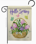 Spring Flag - double-sided - 13 x 18.5 in