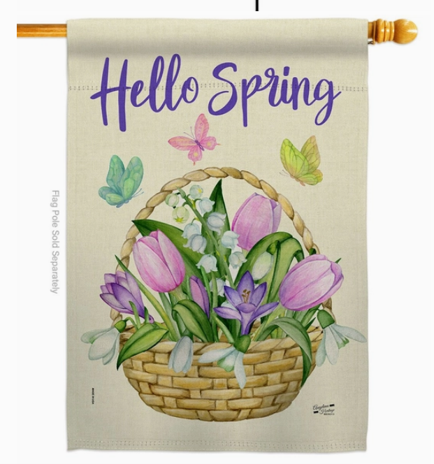 Small Spring Flag Spring Flag - double-sided - 28 x 40 in – The Flag and Sign Place