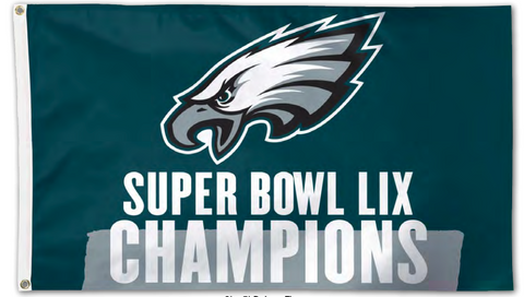 SUPER BOWL Eagles flag - 3 x 5 ft