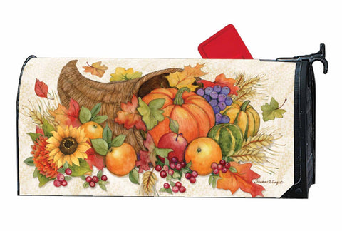 Thanksgiving Cornucopia MailWraps® Mailbox Cover