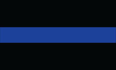 Thin Blue Line Flag - nylon – The Flag and Sign Place