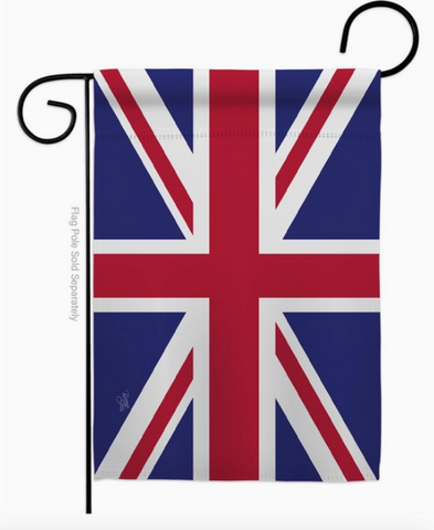 United Kingdom Flag - printed poly - 13 x 18.5 in