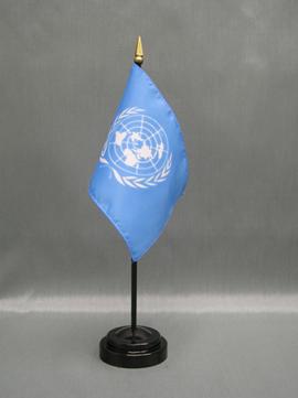 United Nations Stick Flag (bases sold separately)