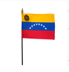 Venezuela Stick Flag (bases sold separately)