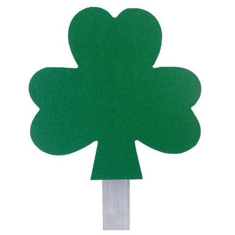 Stick Flag Holder - Shamrock - Aluminum / Vinyl