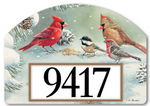 Winter Bird Feeding YardDesign® - 14 x 10 in