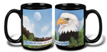 Mug 15 oz - Fly Like an Eagle... Let Your Spirit Soar and Be Free