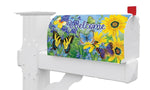 Blue & Yellow Butterflies - Mailbox Cover