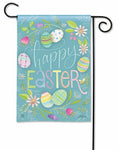 Happy Easter BreezeArt® Flag - 12.5 x 18 in