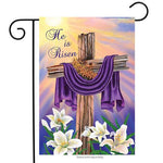 Easter Cross Flag - 12.5 x 18 in