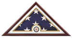 Flag Case - Liberty Navy - Cherry Laminate finish - for 5 x 9.5 ft flag