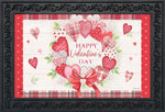 Valentine's Wreath Mat - 18 x 30 in