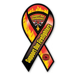 Magnet - Fire Dept Support - ribbon