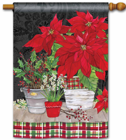 Holiday Gathering BreezeArt® Flag - 28 x 40 in