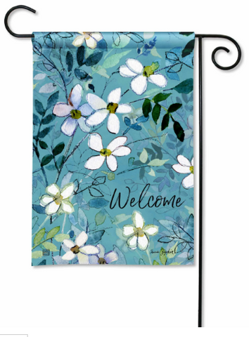 Jasmine BreezeArt® Flag - 12 .5 x 18 in