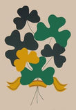 Shamrock Bouquet Flag