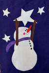 Catch a Falling Star Flag on Purple - 3 x 4.5 ft