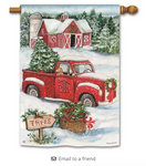 Christmas Tree Farm BreezeArt® Flag - 28 x 40 in