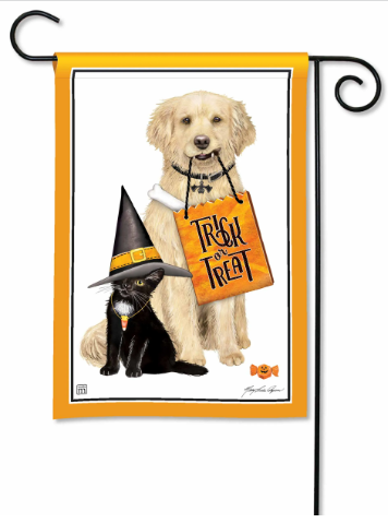 Tricks or Treats BreezeArt® Flag - 12.5 x 18 in