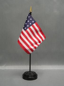 20 Star US Stick Flag (1818-1810) - 4 x 6 in (bases sold separately)