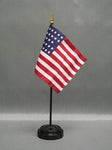33 Star US Stick Flag (1859-1861) - 4 x 6 in (bases sold separately)
