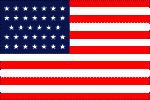 34 Star US Flags (1861-1863) - Nylon with Grommets - 3 x 5 ft